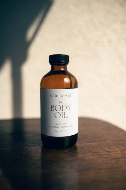 .01 BODY OIL | Carl James All Natural Skincare