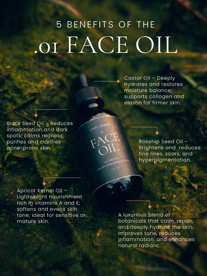 .01 FACE OIL | CARL JAMES NATURAL SKINCARE